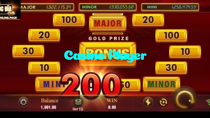 available types of Casino Player bet including pre-match live express and system bets