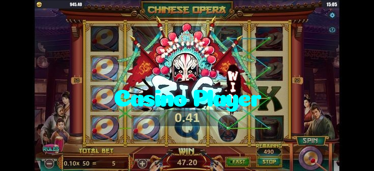 available types of Casino Player bet including pre-match live express and system bets